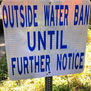 Outdoor Water Ban for Hopkinton